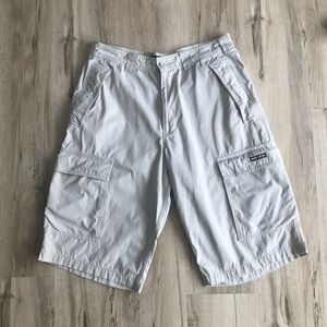 ROOTS JEANS Men's Beige Cargo Shorts